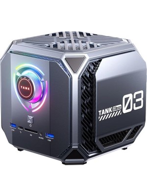 1001 Tank 5T13-5060 C1 Intel Core I5 13420H 16GB Ram 1tb SSD RTX5060 Freedos Gaming Mini Pc