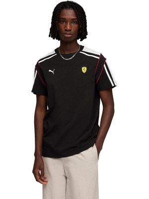 Puma Ferrari MT7 Erkek Siyah Günlük Stil T-Shirt 63583601