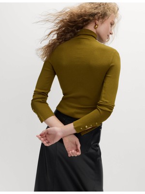 Marks & Spencer Fitilli Balıkçı Yaka Kazak
