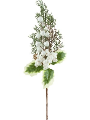 Zero Land Aconcept Ağaç Beyaz Kokina Yılbaşı Süsü 34 cm - Yeşil