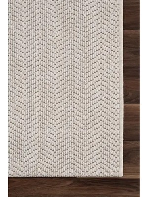 Vivense Koza Origine Krem Oturma Odası Halısı B3672A, 77X120