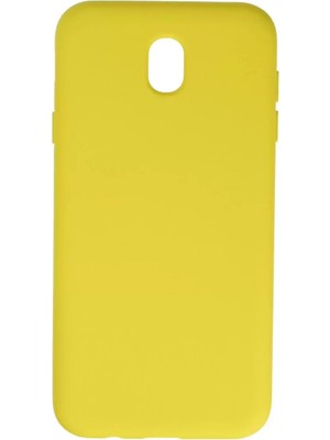 Sb Shopping J7 Pro / J730 Nano Içi Kadife Silikon - Sarı