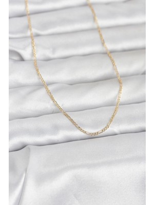 Armüz cm 14K Gold Renk 60 cm Zincirli Kadın Kolye