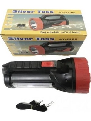 Alka Sılver Toss ST-2229 10 Watt + 26 Smd Led'li Işıldaklı Projektör
