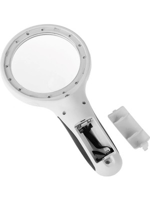 Alka 8 Ledli 3X75MM & 10X19MM El Büyüteç, Takı, Okuma,para Kontrol Için