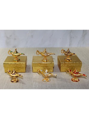 Alka Mineli Metal Alaatin Lambası ALK3841