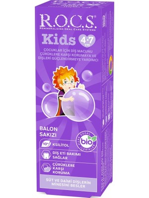 Alka .kids Diş Macunu 4-7 Yaş 35 ml Sakız