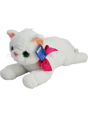 Akıllı Bayi 25 cm Yatak Kedi Peluş