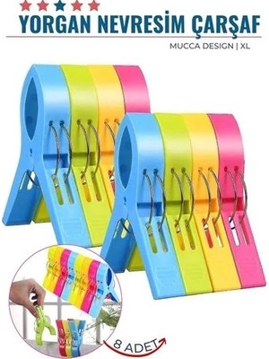 Akıllı Bayi Transformacion Xl Yorgan Nevresim Çarşaf Mandalı 8 Adet Mucca Design 718221