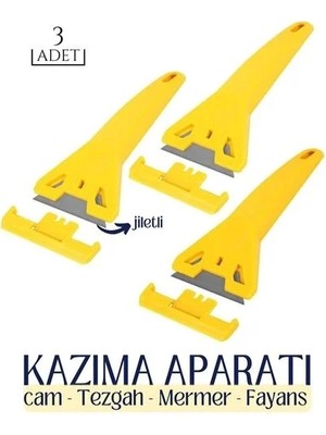 Akıllı Bayi Tezgah Mermer Fayans Harç Kazıma Jileti 718930