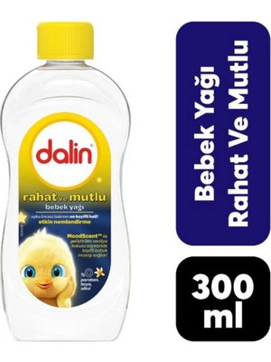 Alka Rahat ve Mutlu Bebek Yağı 300 ml