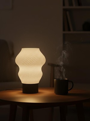 Valor Designobee Madame - Modern Masa ve Gece Lambası – Ambiyans Lambası, Dekoratif LED Abajur, E14 Duy