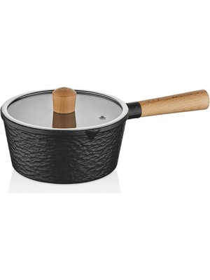 Valor Falez Black Line Granit Döküm Sütlük 18 cm