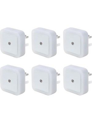 Valor Bolivia's LED Gece Lambası, Duvara Takılan LED Gece Lambası, Alacakaranlık Sensörlü, 0.5W Gece Aydı