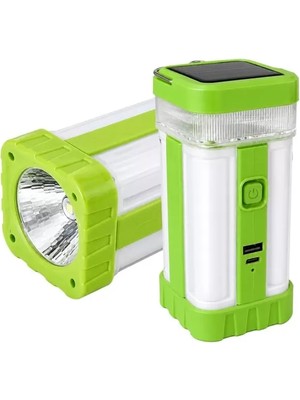 Alka Powermaster Solarlı ve Şarjlı Işıldak 32 Smd Ledli Hg-35