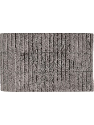 Valor Zone Denmark Tiles Banyo Paspası, Pamuk Banyo Halısı, 80 x 50 Cm, Gull Grey