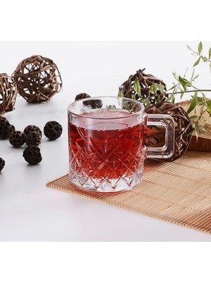 Valor Pasabahce 2'li Timeless Kulplu Bardak-Fincan 195CC 55452 ADNHM069