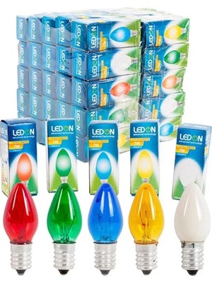 Alka Ledon LD-1407R Renkli 7W Parfum Ampul (50’lik Kutu)