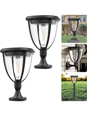Valor Greentech Güneş Enerjili LED Aydınlatma 2 ADET/GT-SL21