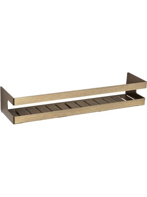 Valor System Banyo Duş Raf Sistemi Antik Renk 98X100X400 mm Antik Tek Ebat BA3001 043 Abm