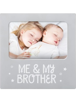 Valor Tiny Ideas Me And My Brother Resim Çerçevesi, Kardeş Hatıra, Ideal Big Brother Hediyesi, Duş Hediye