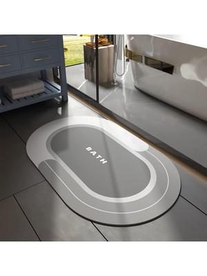 Valor Banyo Paspası - Süper Emici Kaymaz Hızlı Kuruyan Lekeye Dayanıklı Halı - Dış Mekan Küvet Duş Odası