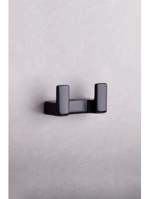 Valor System Flat Ikili Askılık Uyumlu Siyah Renk 43X37X80 mm