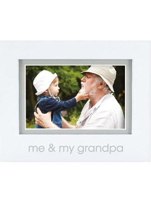 Valor Pearhead Me And My Grandpa Sentiment Bebek Resim Çerçevesi, Bebek Hatırası Fotoğraf Çerçevesi, Cins