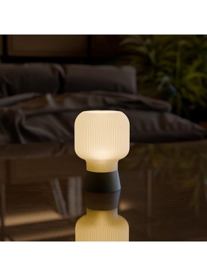 Valor Deco Fabri̇ca Modern Gündoğumu Masa Lambası, Renk Geçişli Dekoratif Abajur, Meditasyon ve Yatak Odas