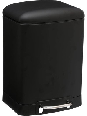 Valor Jja 138059J Çöp Kutusu Metal Siyah 22 x 15,5 x 32 cm 6 L