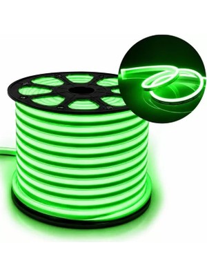Alka Powermaster PM-5287 Silikon Kaplama 12 Volt 100 Metre Yeşil Neon LED Şerit Aydınlatma