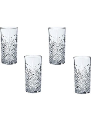Valor Paşabahçe Timeless Meşrubat-Long Drink 365 cc 4'lü Hedi̇yeli̇k Kutu