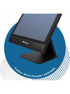 Alka Riopos U2L I7-7.nesil Multi Touch 16GB Ram 128GB SSD Ethernet 15.6 Boe / Lg Ekran, 2,85 Ghz 6 USB Port 2 Com Port Dokun