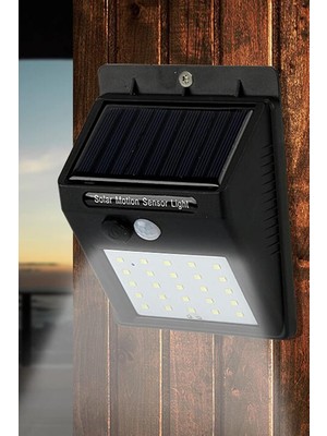 Valor Solar Güneş Enerjili Şarj Olabilen 20 Ledli Bahçe Lambası