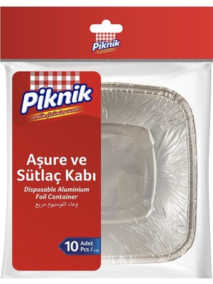 Valor Piknik Aşure Sütlaç Kabı 10'lu
