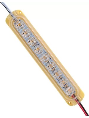 Alka Powermaster Parlak Yanıp Sönen Sarı 24 Volt 1.2 Watt 2835 Modül LED 14*32.5