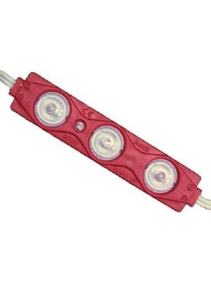 Valor Katar Modül LED 3 Lü Kırmızı 20 Li