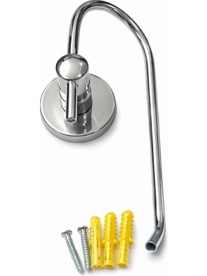 Valor Tuvalet Kağıdı Tutacağı Açık Kağıtlık Banyo Aksesuarı, Krom Kaplama, Vidalı Montaj, Duvara Monte