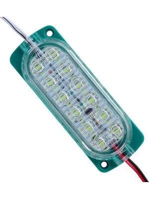 Alka Powermaster Parlak Yanıp Sönen Yeşil 24 Volt 1.2 Watt  2835 Modül LED