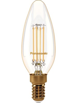 Valor Panasonic E14 Dim Edilebilir Filaman Lamba 4W 360LM 2000K Gold