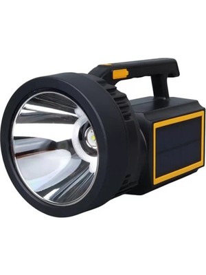 Alka Powermaster W5193 Solar Şarjlı El Feneri Uzun Mesafe Işıldak