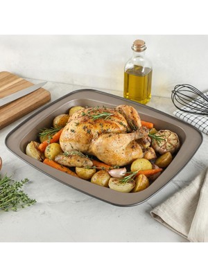 Valor Guardini Fırın Tepsisi Bronz 39X32X5 cm