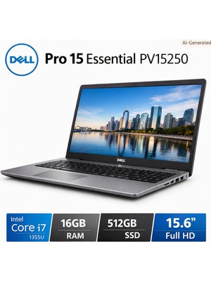 Alka Dell Pro 15 Essential PV15250 I7 1355U 16GB 512GB SSD 15.6 Inç Full Hd Dizüstü Bilgisayar