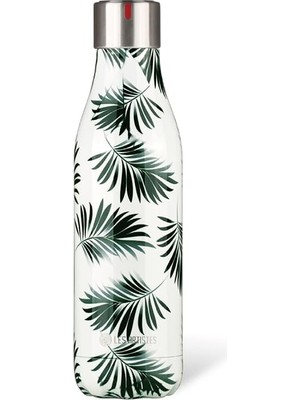 Valor Les Artistes Paris A-6522 Bottle Up Içecek Şişesi, Paslanmaz Çelik, 500 Mililitre, Blanc Et Vert