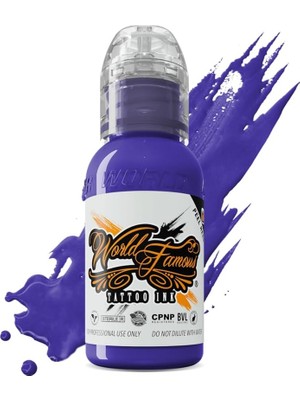 Valor Master Mike Violet Phoenix - World Famous Ink Dövme Boyası - 30ML/1OZ