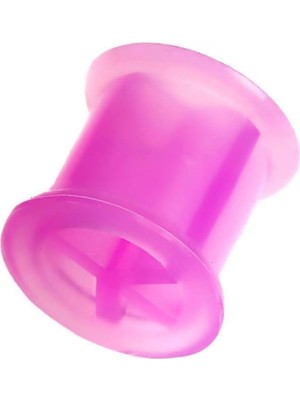 Valor Rouge Moulin Barış Figürlü Yumuşak Tünel Piercing TDGR00821, Pembe