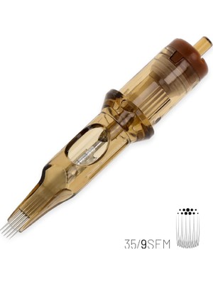 Valor Kwadron 1209 Semlt 9semlt Long Taper Kartuş Dövme Iğnesi 20 Adet