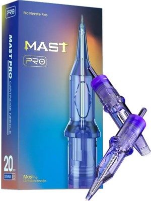 Valor Mast Pro 1018 Rl 18RL 0.30MM Long Taper Kartuş Dövme Iğnesi 20'li