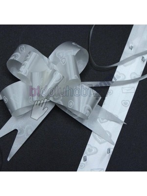 Valor Bidoluhobi Paket Süsü Pratik Fiyonk 10'lu 35 cm Beyaz