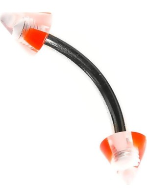 Valor Rouge Moulin Curved Barbel Çelik Spike Piercing TDGR00903